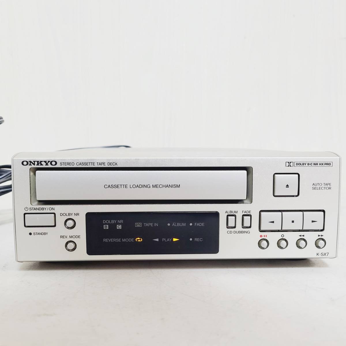 ONKYO K-S7GX K-SX7 ステレオカセットデッキ 再生確認済 mqdefault.jpg