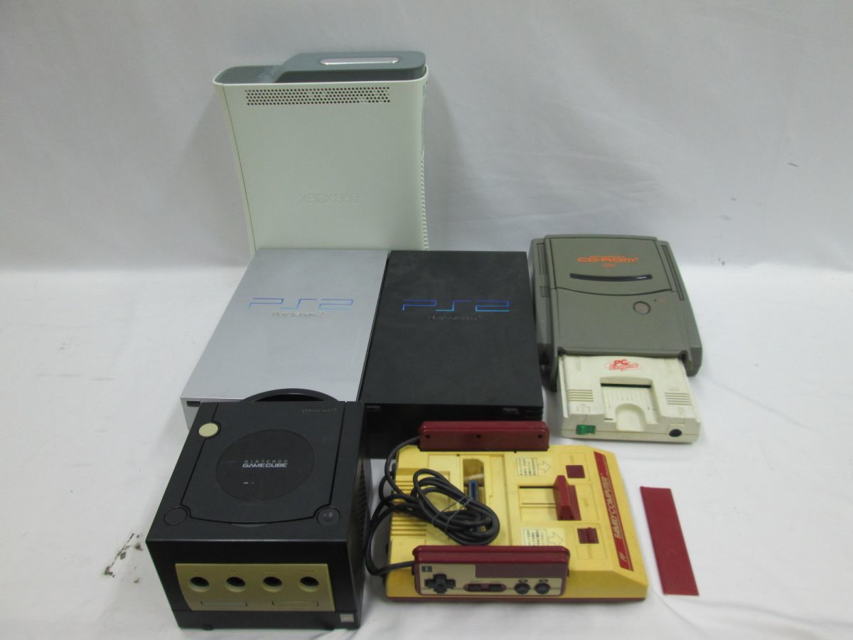 25 送120サ 0201%G08 ゲームハード 6台セット ジャンク品 : YL2.8インチ