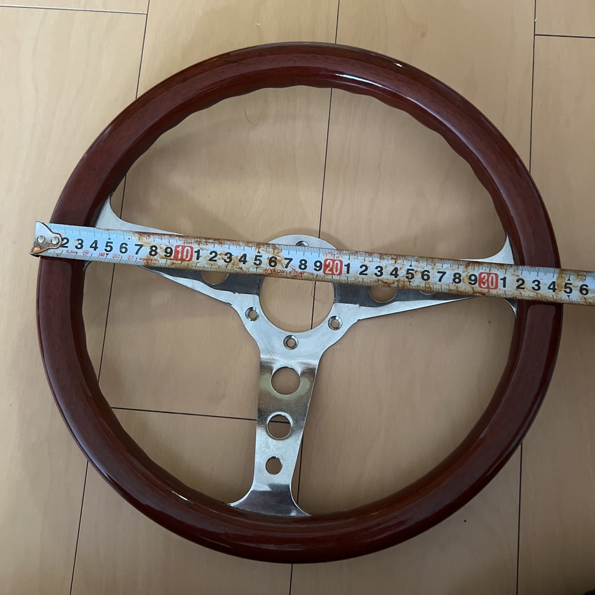 車 メーカー不明 ステアリング ハンドル ブラック