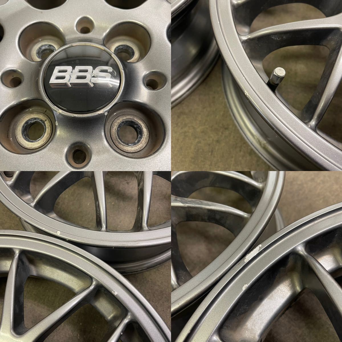 15インチ】ダイハツ 純正 コペン/オプション BBS RX280【4.5J×15 +45 