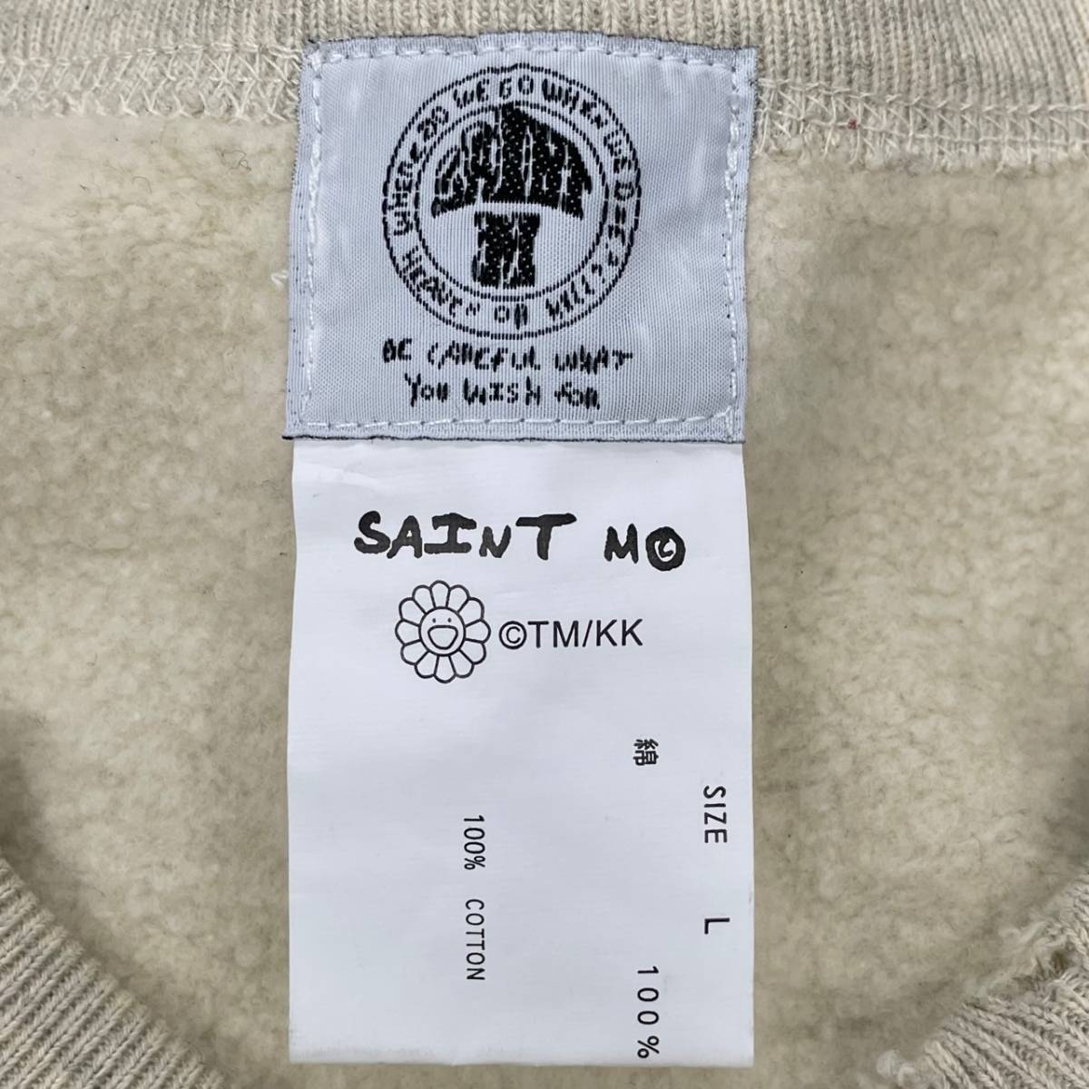 ○ SAINT MICHAEL JESUS CREWNECK SWEAT ジーザス クルーネック 