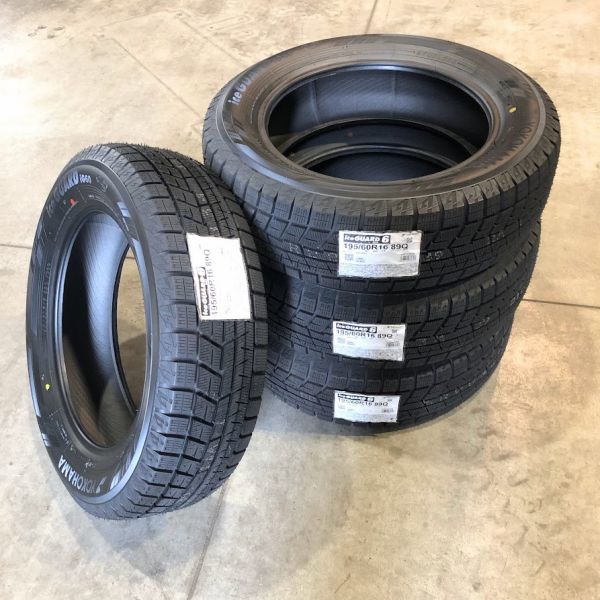 (BP004.6) 送料別[4本] YOKOHAMA iceGUARD iG60　195/60R16 2019年～製造 室内保管 スタッドレス