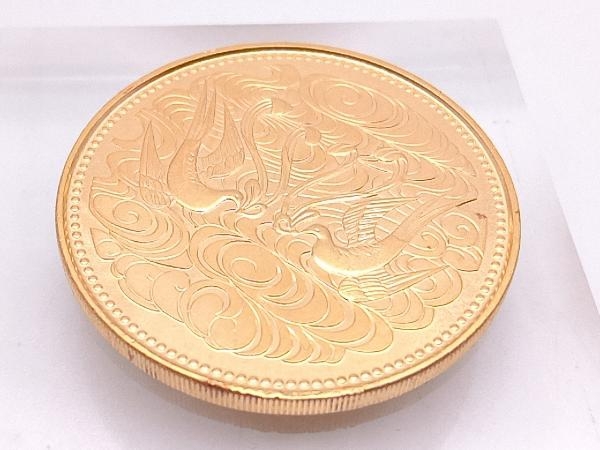 K24／天皇陛下御在位60年記念／拾万円／10万円金貨／