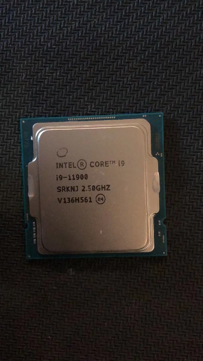 CPU インテルIntel Core I9-11900 プロセッサー 中古 動作未確認