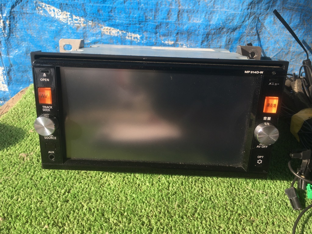 日産純正 メモリーナビ MP314D-W NVF-0248ZN B8260-7990V 地図データ