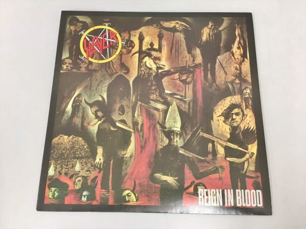 LPレコード スレイヤー レイン・イン・ブラッド REIGN IN BLOOD 2301BQS016