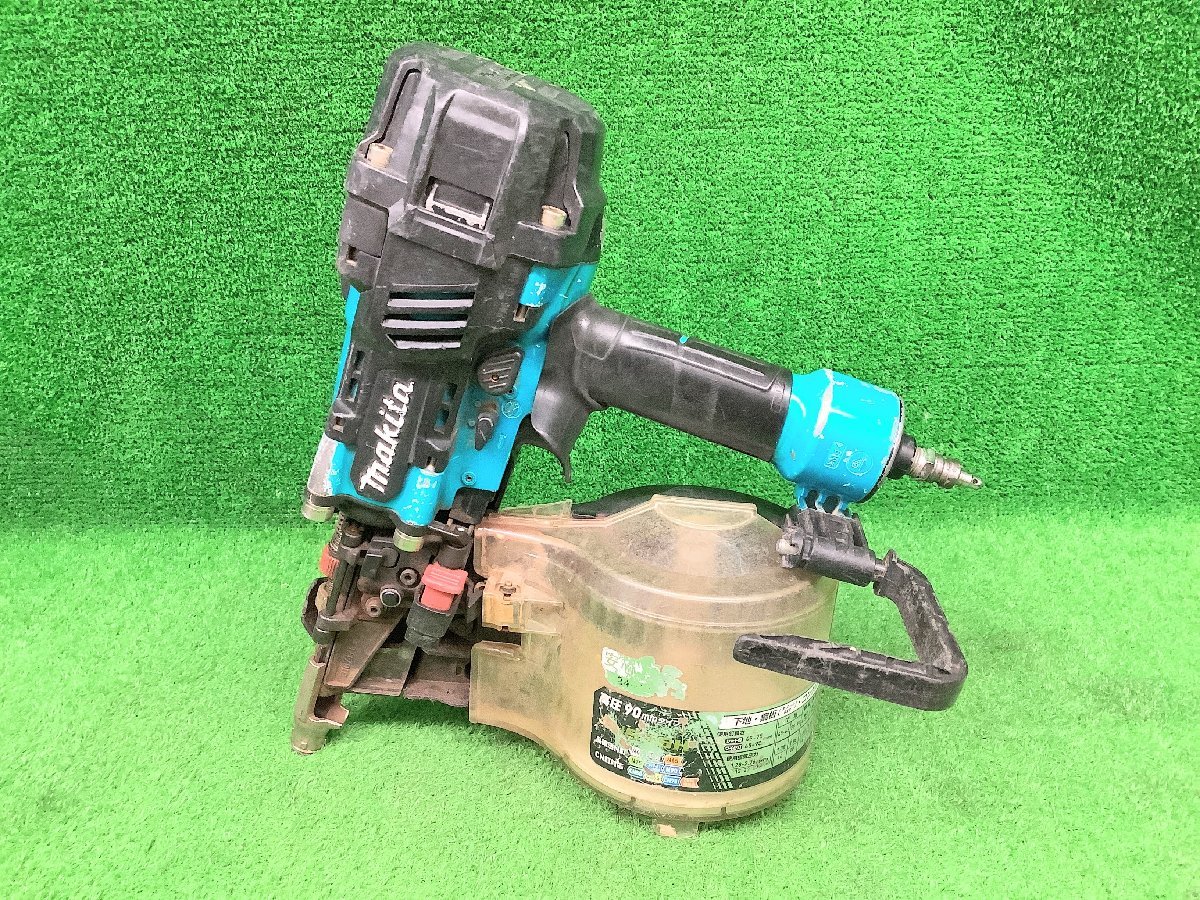 中古品 makita マキタ 90mm 高圧エア釘打 AN936HM 本体のみ マキタ 