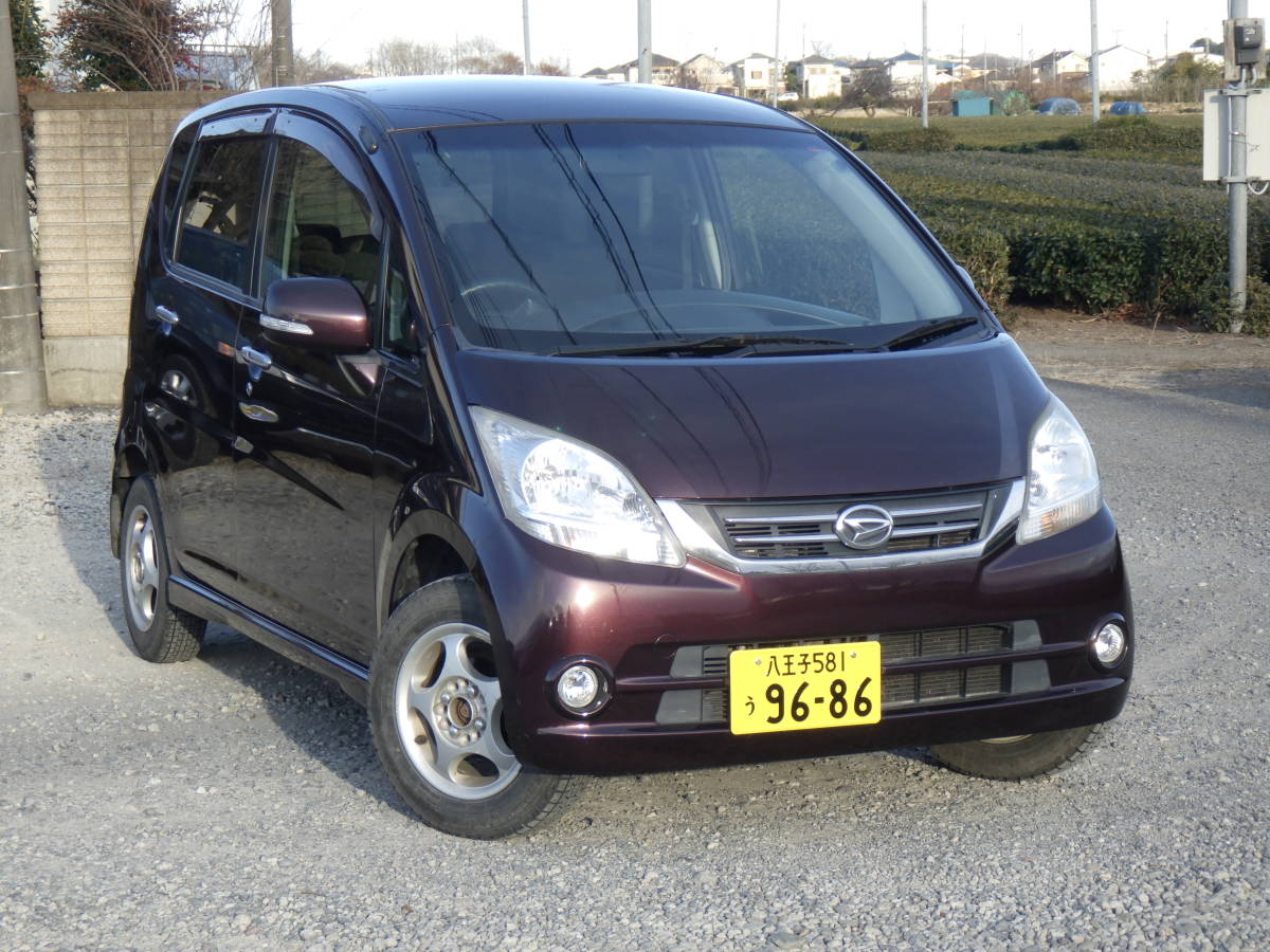 埼玉　車検 令和６年１月 ムーブ L175S ナビ 地デジ bluetooth DVD フルフラット 車中泊　即乗り出し可　605　ワゴンR　タント　ムーヴ