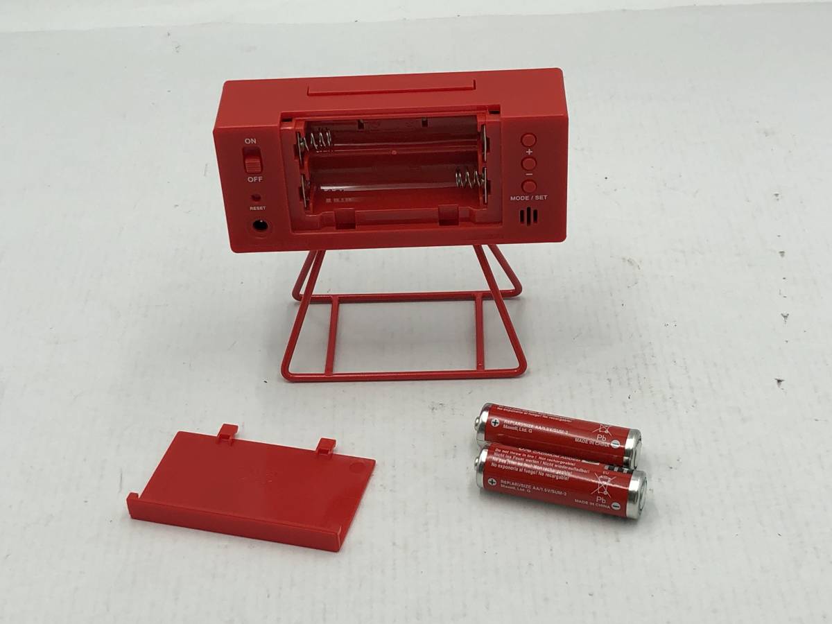 【5582】非売品 SEIKO セイコー 大谷翔平 デジタル置時計 カレンダー ストップウォッチ ライト付 エンゼルス アストロン ノベルティ 中古品