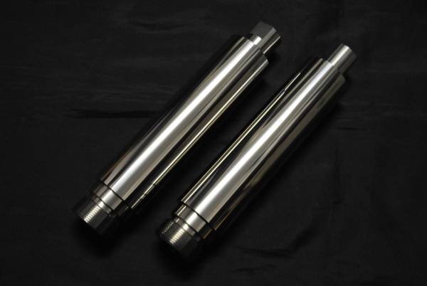 ハーレー 41m フォークジョイント 100mm 4インチ 日本製 ハーレー用ステンレス製フォークジョイント 41mmフォーク用