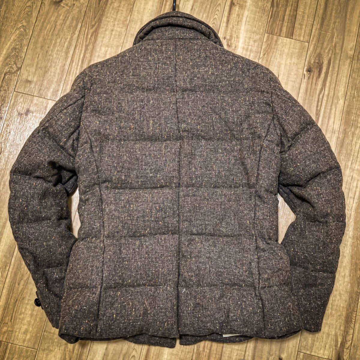 極美品 URBAN RESEARCH【ネップツイードウール×グースダウン仕様 