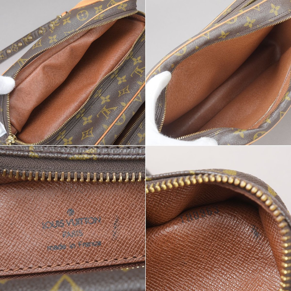 美品ベタなし 正規品 ルイ ヴィトン ショルダーバッグ ナイル モノグラム LOUIS VUITTON（ルイ・ヴィトン） ナイル ショルダーバッグ モノグラム