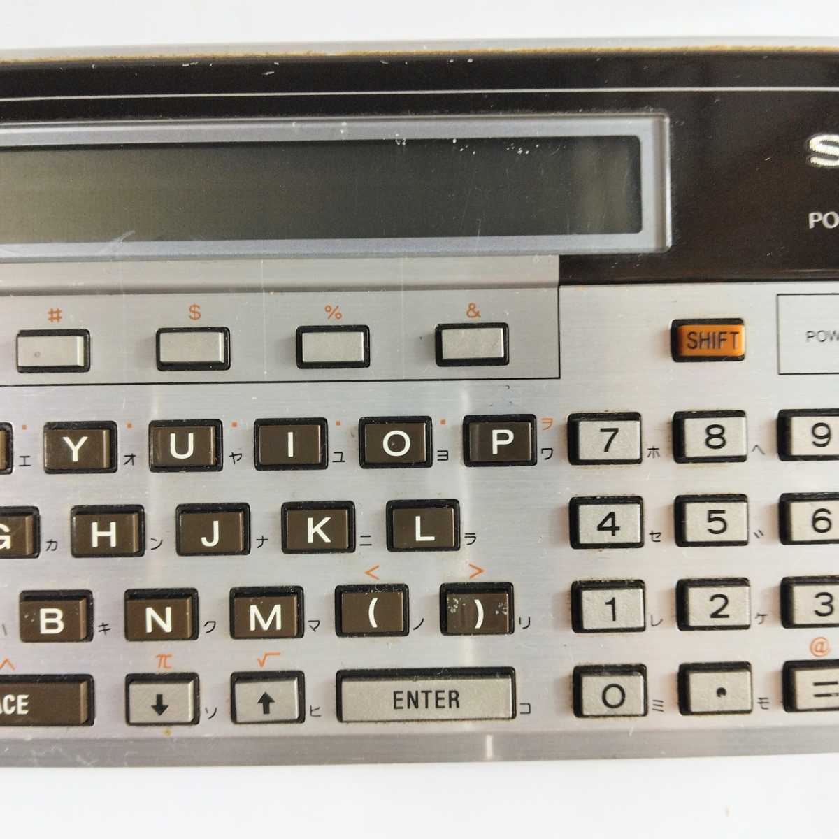 SHARP PC-1501 シャ―プ ポケットコンピュータ [品] ジャンクSHARP