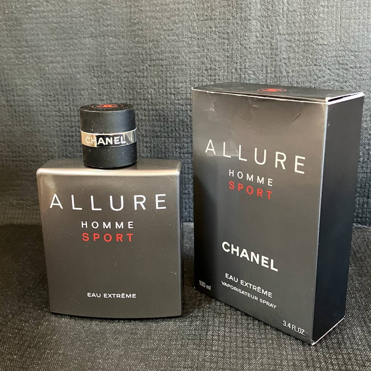 ◆シャネル◆ アリュール オム スポーツ オー エクストレム オードゥパルファム 100ml CHANEL ALLURE HOMME SPORT EAU EXTREME メンズ香水