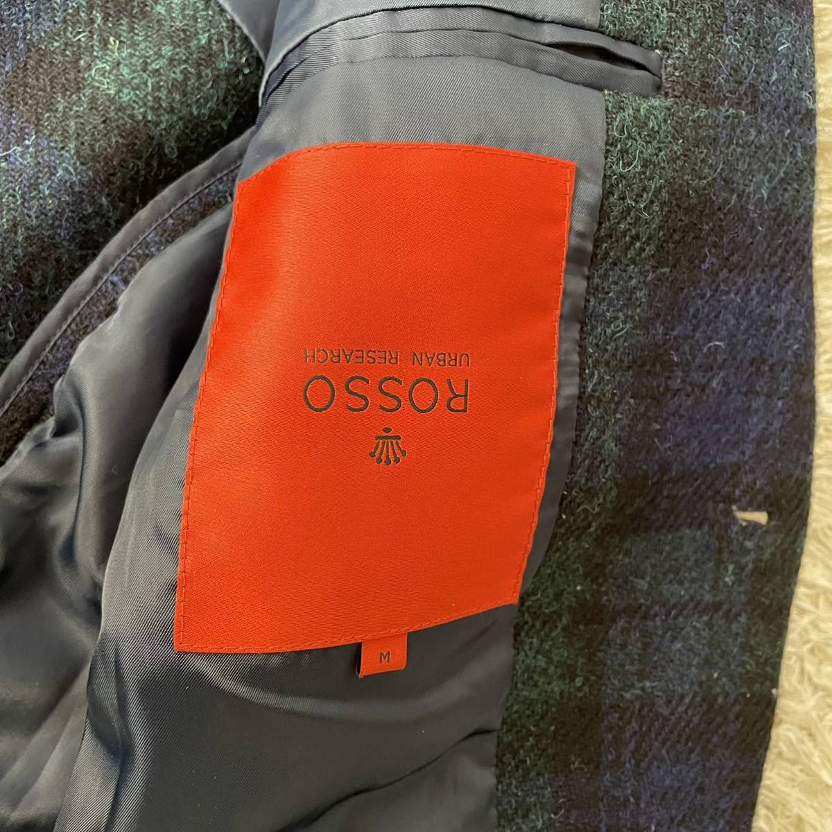 ハリスツイード ロッソ URBAN ROSSO アーバンリサーチ チェスター