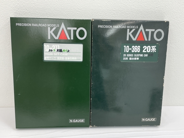 KATO 10-366 20系 特急形寝台客車 北陸仕様 2箱セット 13両 基本セット 追加編成 鉄道模型 Nゲージ 中古 C7240551