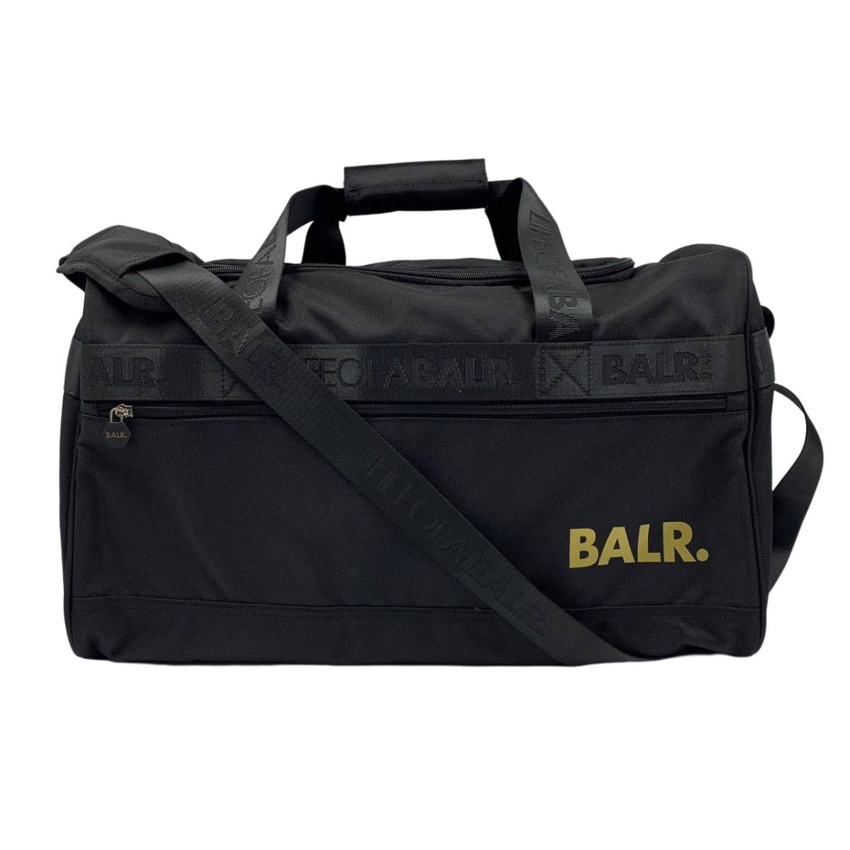BALR. ブラック ボストンバッグ BALR. ボーラー ボストンバッグ 2WAY