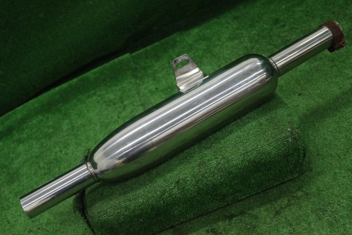 41294☆GB250クラブマン.（MC10）POSH トライアンフタイプS/Oマフラー