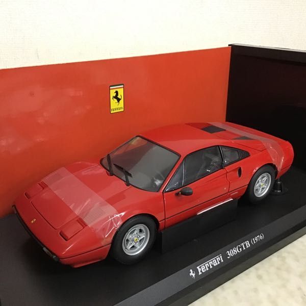 1円〜 京商 1/18 フェラーリ308GTB 1976 レッド 京商 1⁄18