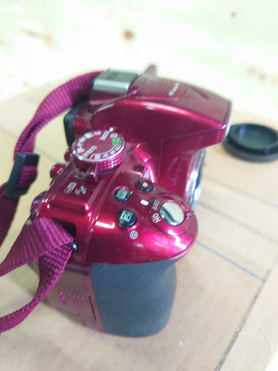 Nikon ニコン D5300 ボディ 赤 ジャンク D5300 ニコン ボディ 撮影でき