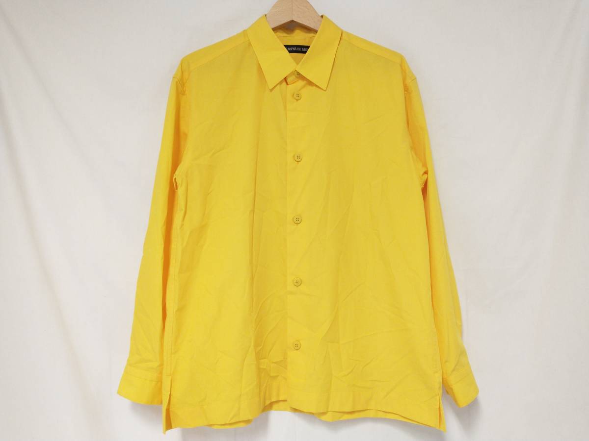 ISSEY MIYAKE MEN 19AW ME93FJ043 イッセイミヤケ 長袖シャツ 無地 