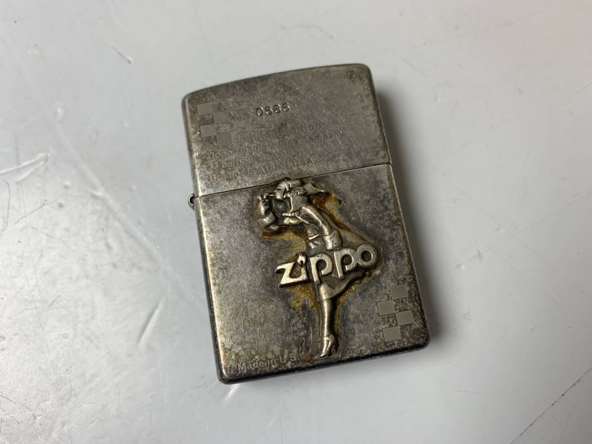 ★Zippo　WINDY　ジッポ　Limited Edition　USA　A XVI【動作未確認ジャンク/写真追加あり】◆