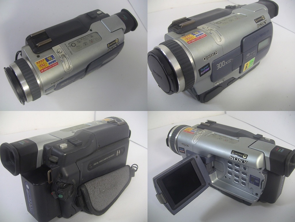 動作確認済み】8mmテープ再生できます！SONY Digital8ビデオカメラ DCR