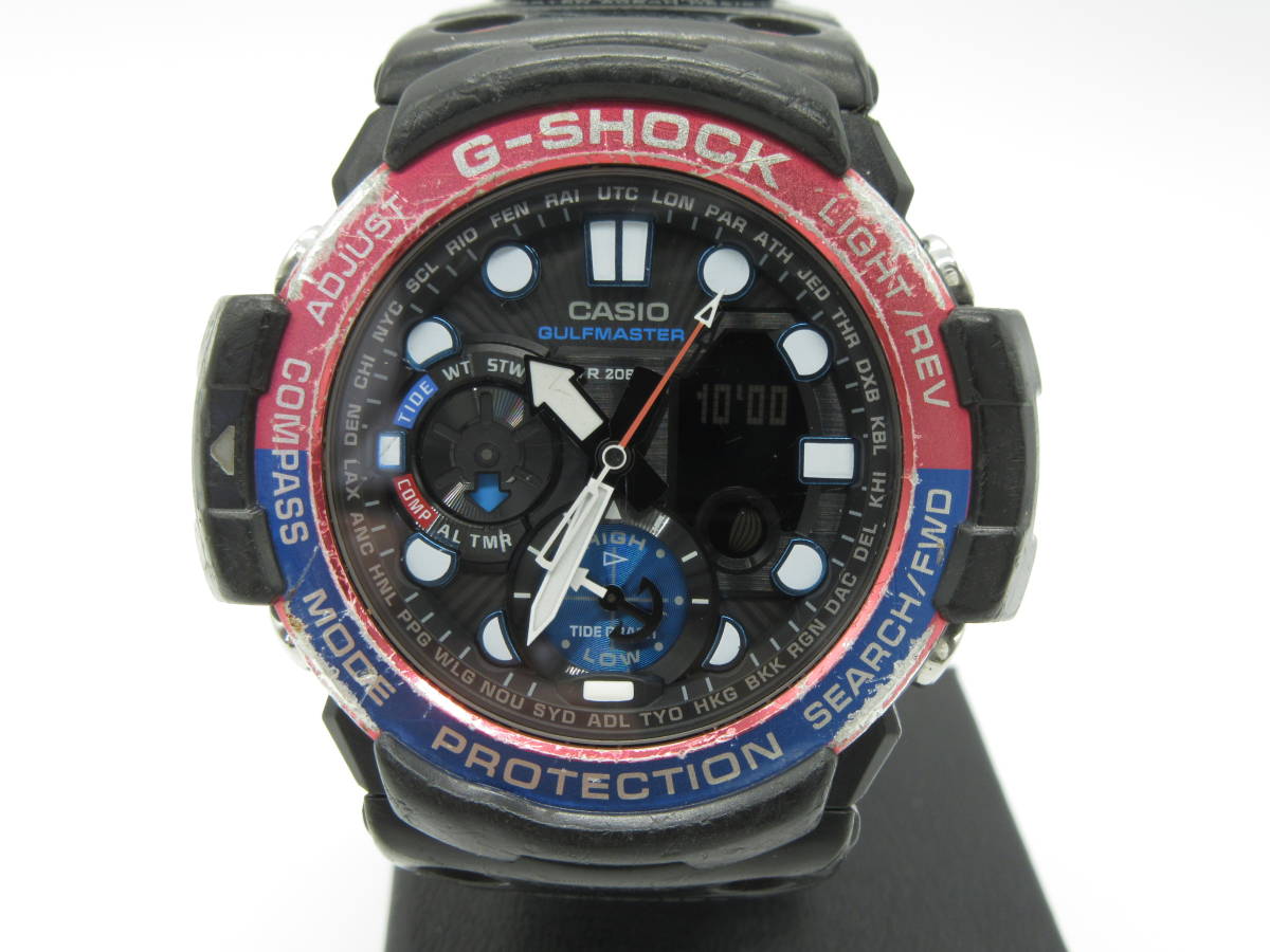 CASIO(カシオ）G-SHOCK GN-1000 ブラックカラー 腕時計 中古品 へ3ー7A