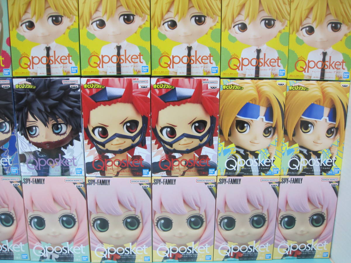 084）未開封 Qposket フィギュア 36体 まとめ プライズ 東リベ/チェンソーマン/ブルーロック/鬼滅/BTS 等 084)未開封 フィギュア 36体 まとめ プライズ Qposket キューポス