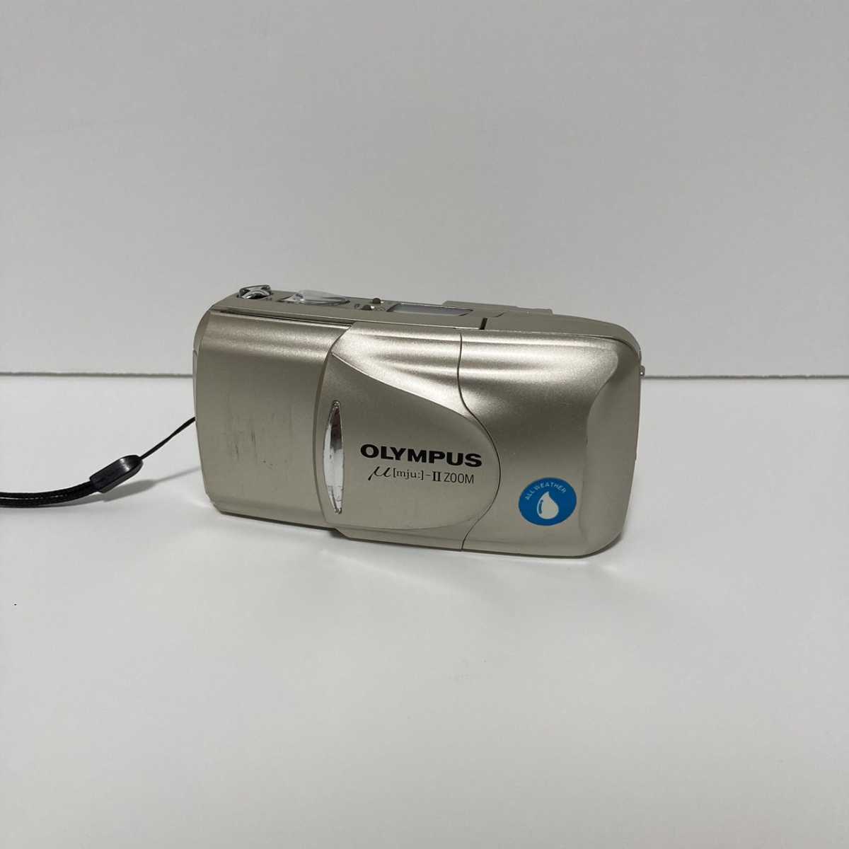 安い，低価 機種 稼働品 OLYMPUS オリンパス &mu; mju; -Ⅱ ZOOM VF LENS 38-80mm コンパクトフィルムカメラ(コンパクトカメラ)｜売買されたオークション情報、yahooの商品情報をアーカイブ公開 - オークファン コンパクトカメラ
