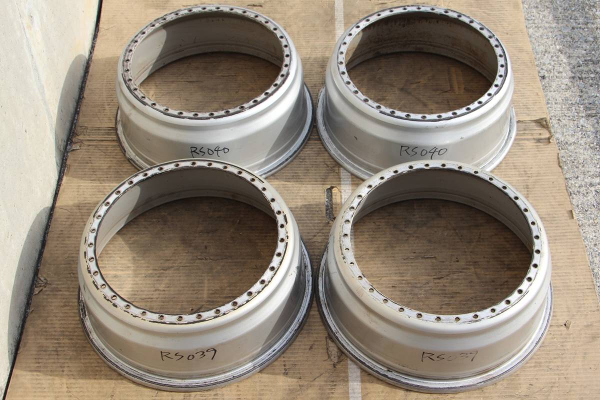 1000円から売り切り♪BBS♪RS039＆RS040♪インナーリム4枚セット 