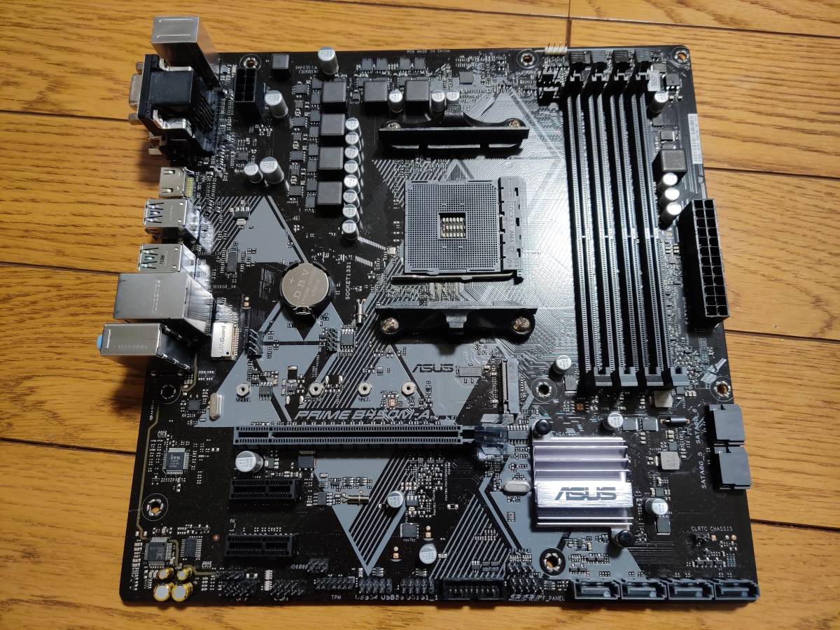 PRIME B450M-A ASUS マザーボード ジャンク - SocketAM4 メルカリ 