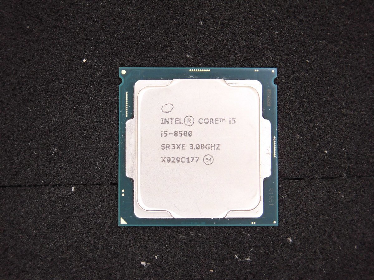Core Intel i5-8500 3.00GHz i5 CPU 公式通販 0 LGA1151 5個セット ×