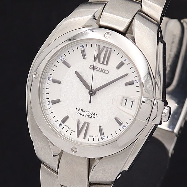 SEIKO パーペチュアルカレンダー 8F32-0010クォーツ 腕時計 セイコー