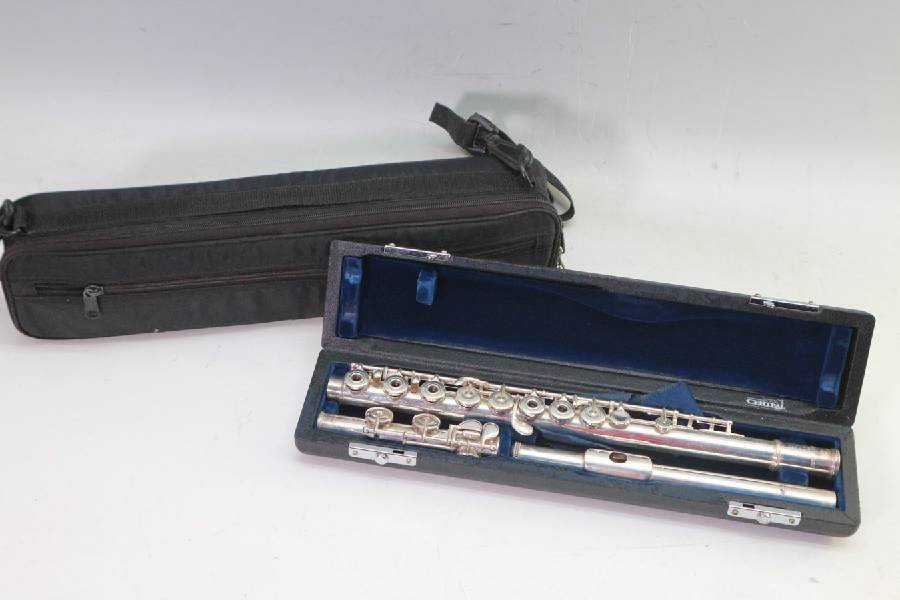 SANKYO 三響 フルート Etude エチュード 頭部管925刻印入 現状品