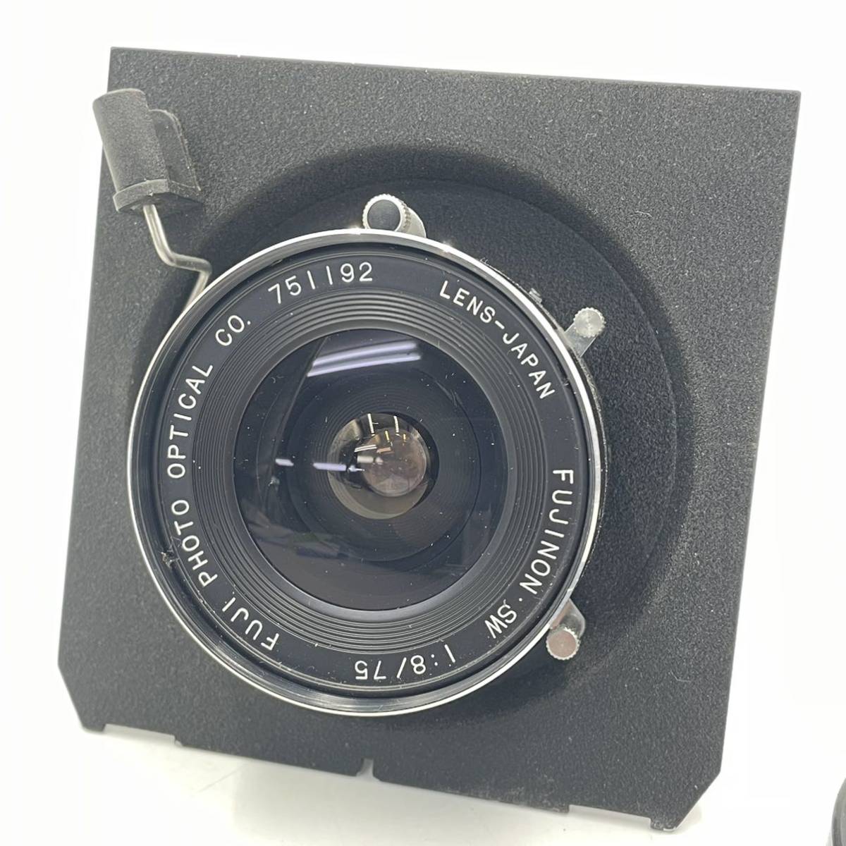 大判 FUJINON SW 105mm f/8 凹みボード COPALシャッター Camera Lens