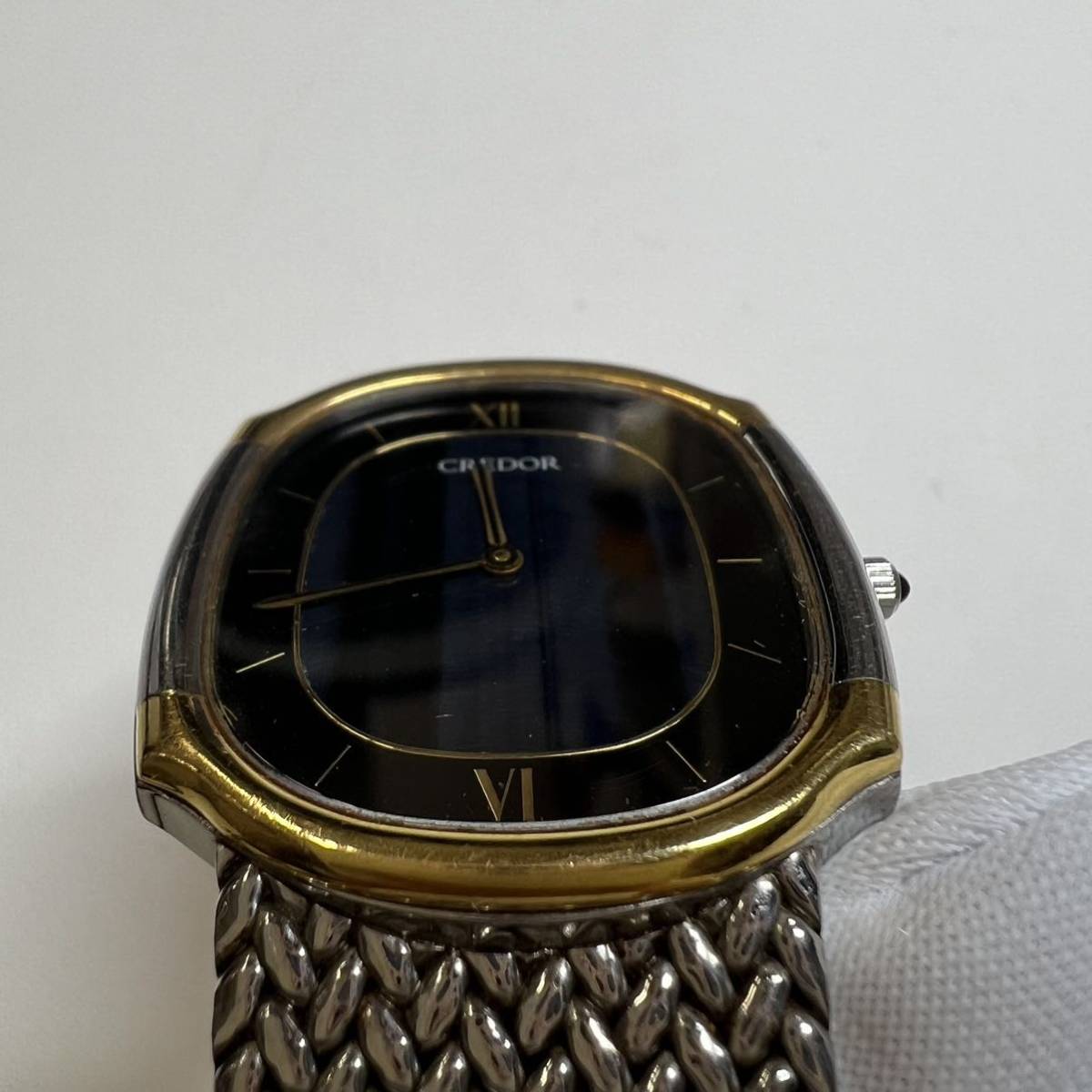 1円スタート//SEIKO CREDOR クレドール 18Kベゼル 7770-5141 Quartz 