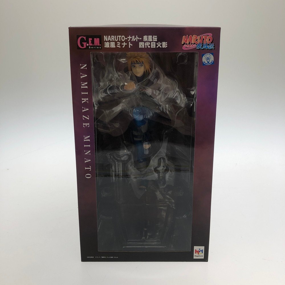 H【中古美品】 メガハウス GEMシリーズ 波風ミナト 四代目 火影 NARUTO