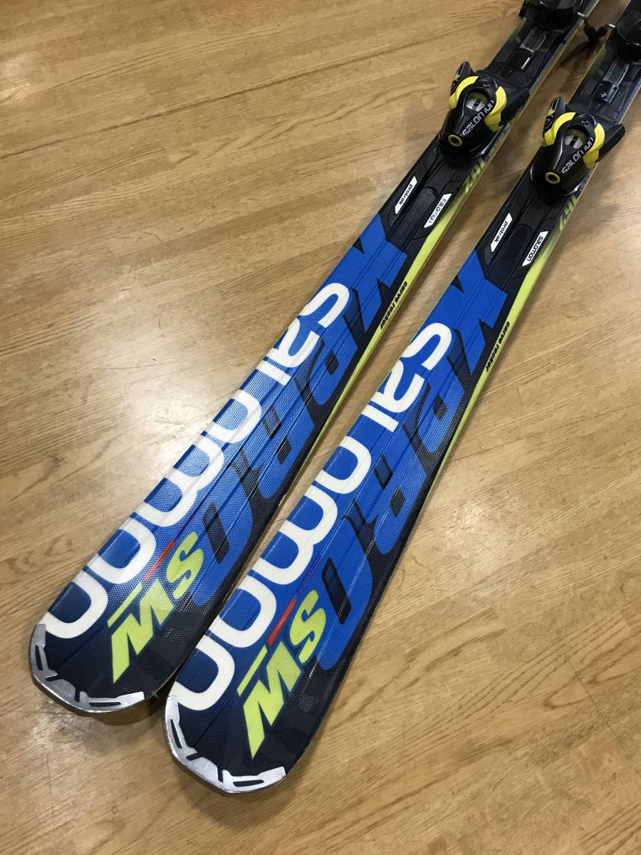 サロモン X-PRO SW 162cm SALOMON (サロモン) カービングスキー 約162cm ブラック×イエロー 2014