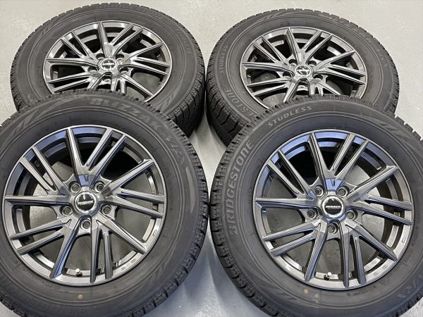 【大得価，人気セール】 WAREN W06 16x6.5+48 5H114.3 ブリヂストン ブリザック VRX 205/65R16 2021年製造 バリ山 ヤリスクロス アルファード ヴェゼル など(スタッドレスタイヤ)｜売買されたオークション情報、yahooの商品情報を 5穴