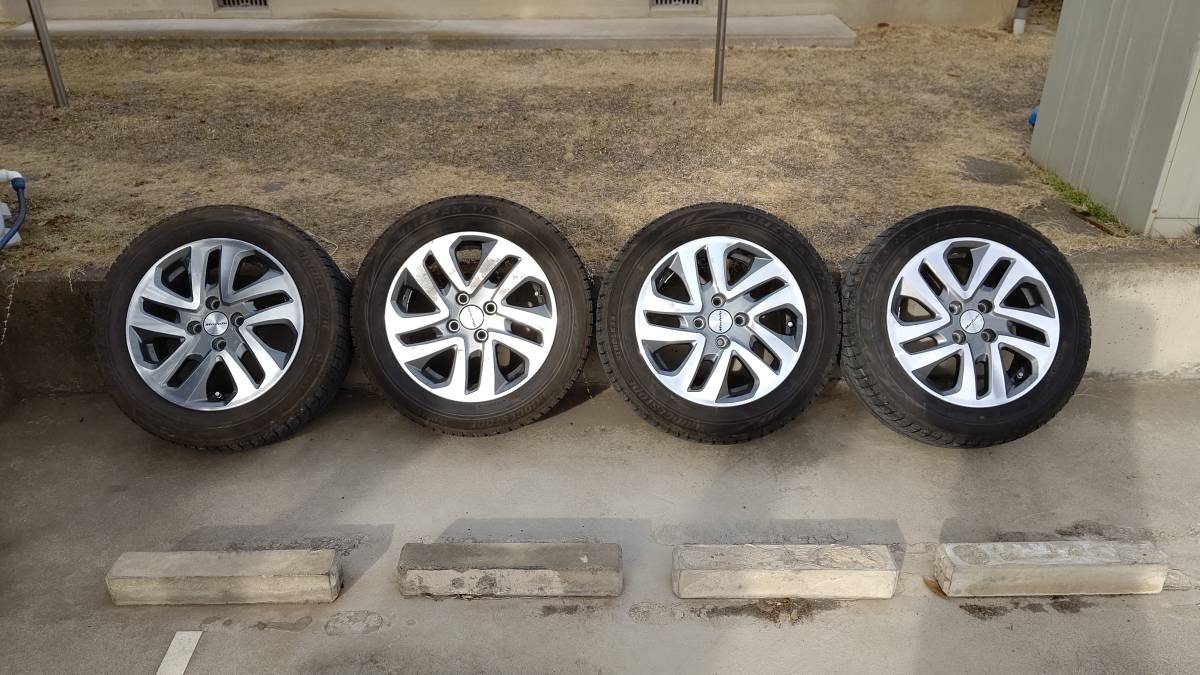 HONDA Modulo アルミホイール 15inch×6J×PCD 100×4穴 INSET50 4本