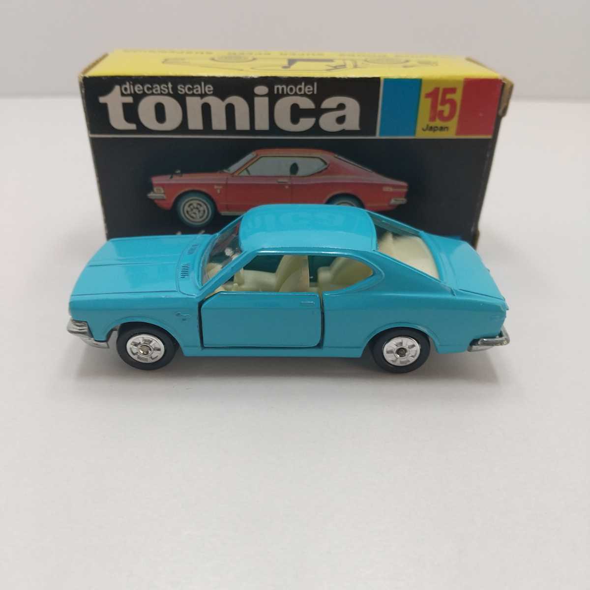 トミカ】No.15 トヨタ ニューコロナ ハードトップ 1Aホイール 黒箱