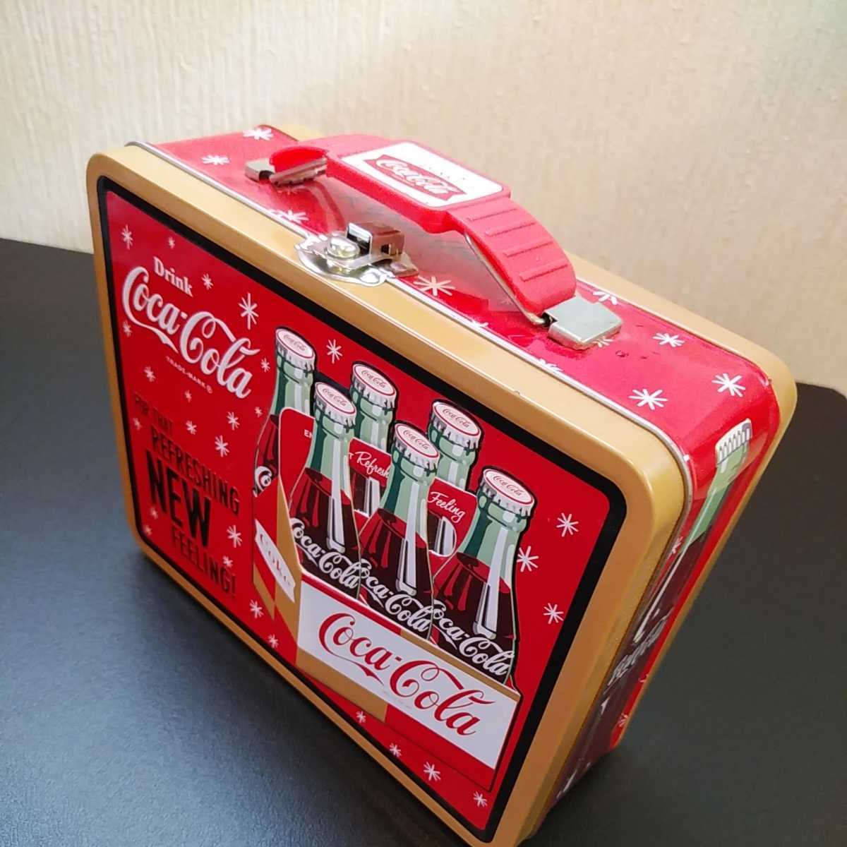 コカコーラ ブリキ缶ケース 小物入れ バッグ型缶ケース 小物収納等 未 