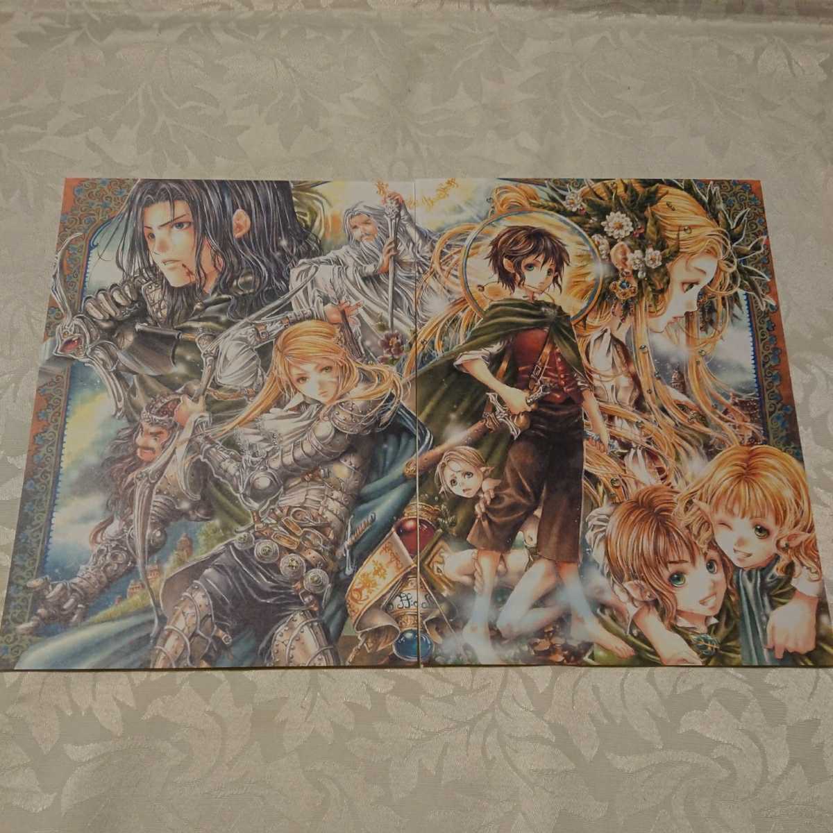 尚月地様 同人便箋 10枚 ゲーム ハウル 指輪物語 FF 便せん 1種1枚ずつ