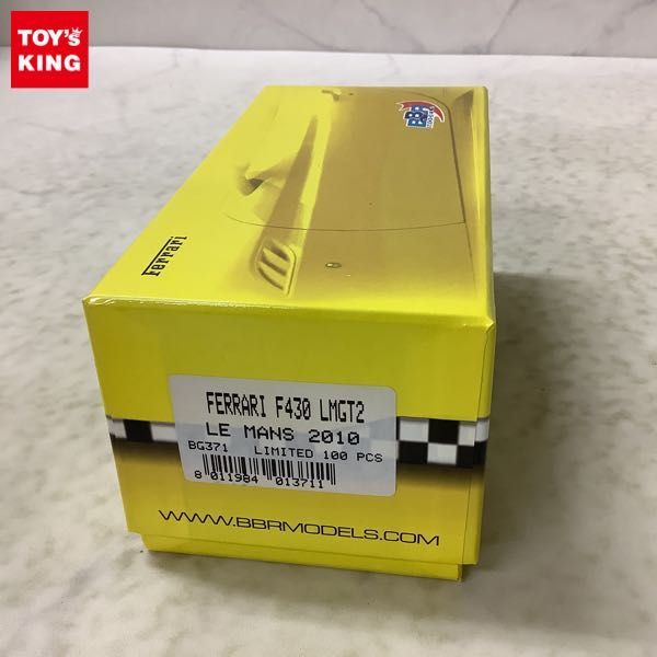 1円〜 BBR 1/43 フェラーリF430 LMGT2 ル・マン2010