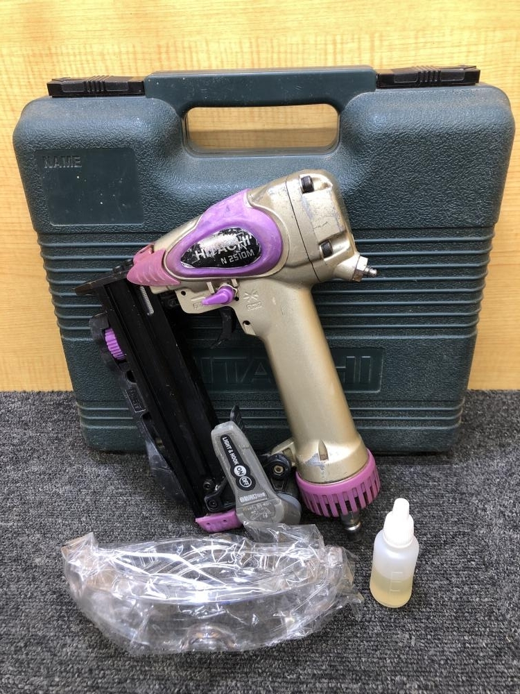 013♪おすすめ商品♪HITACHI 日立工機 25ｍｍ常圧エアタッカ N2510M