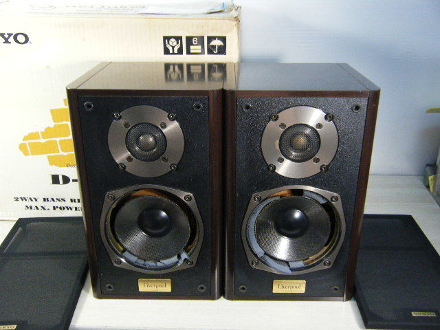 2し3◇ONKYO D-200Ⅱ Liverpool オンキョー スピーカー ペア 片方が