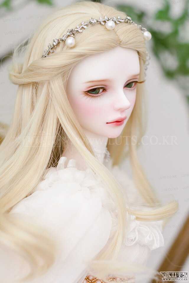 ヘッドのみ Luts Senior Delf DIEZ-W Limited ドール ヘッド 女の子 