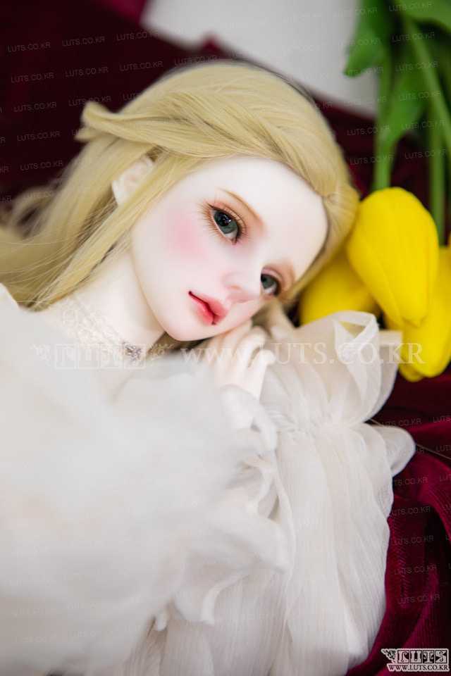 ヘッドのみ Luts Senior Delf DIEZ-W Limited ドール ヘッド 女の子 