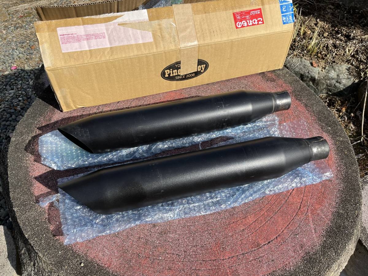 スポーツスター用北米マフラー パンアチアウトφ12 XL1200XL883 2014